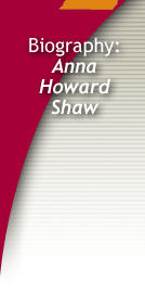 Bio: Anna Howard Shaw